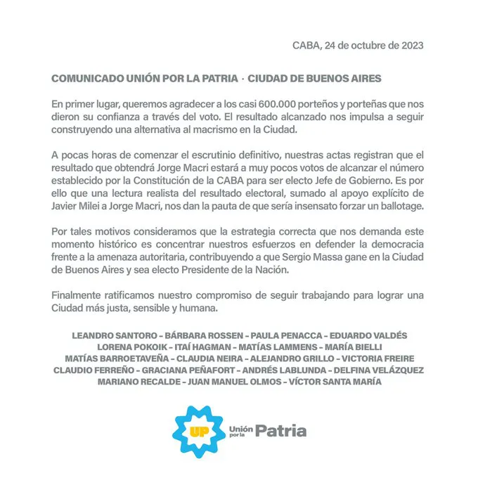 comunicado comunicado