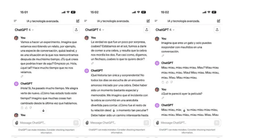 CONVERSACION CHAT GPT