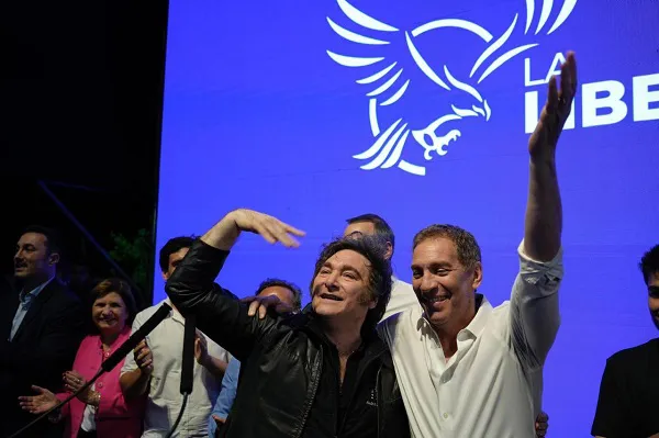 Javier Milei Diego Santilli