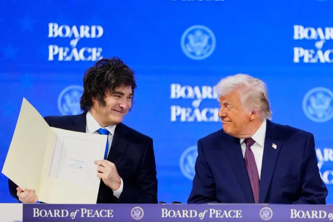 Milei Trump Consejo Paz