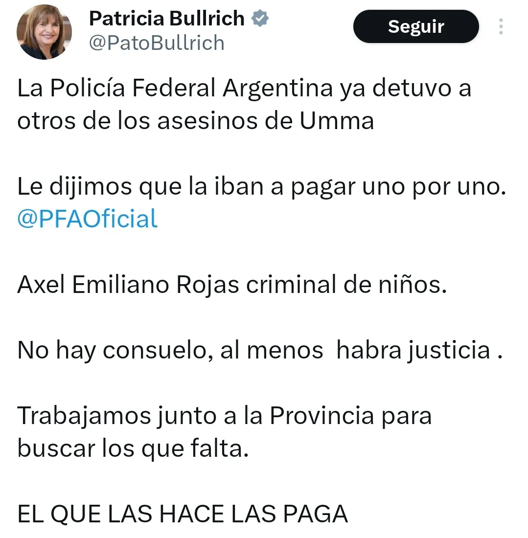 Tw crimen de umma detienen segundo sospechoso