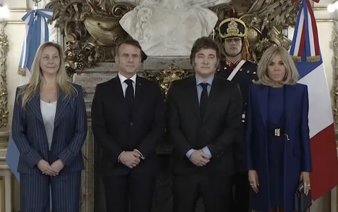 Milei Macron