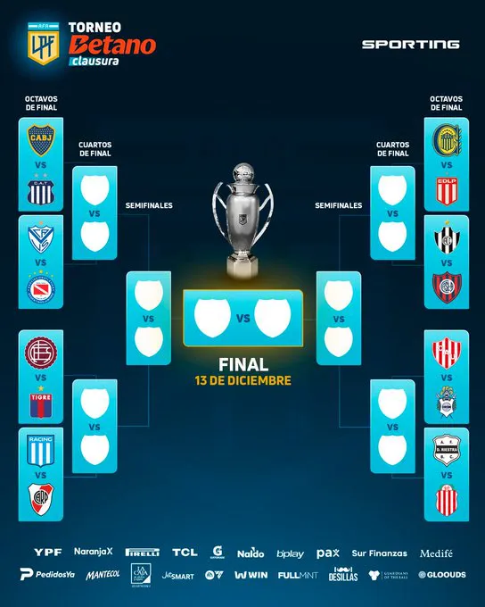 Llaves Torneo Clausura