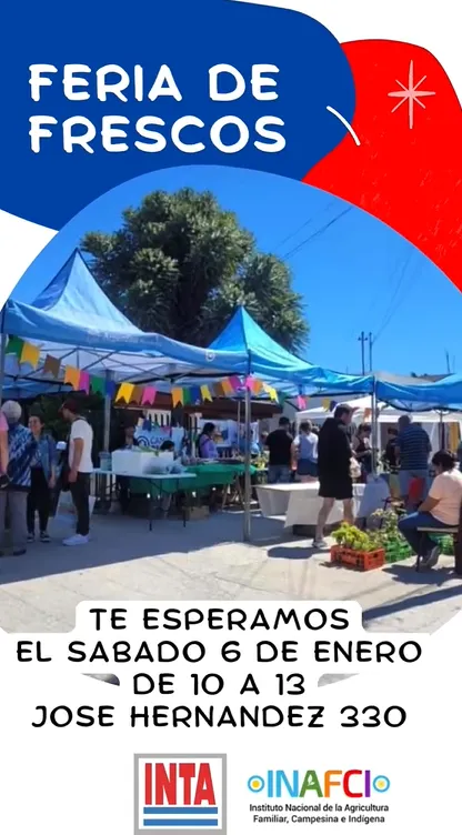 feria de frescos del INTA