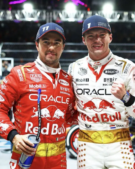 Verstappen Checo Pérez