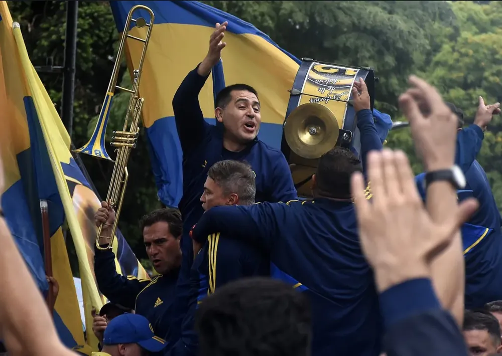Riquelme marcha