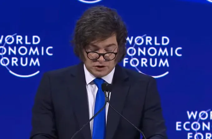 Milei Foro Económico Davos