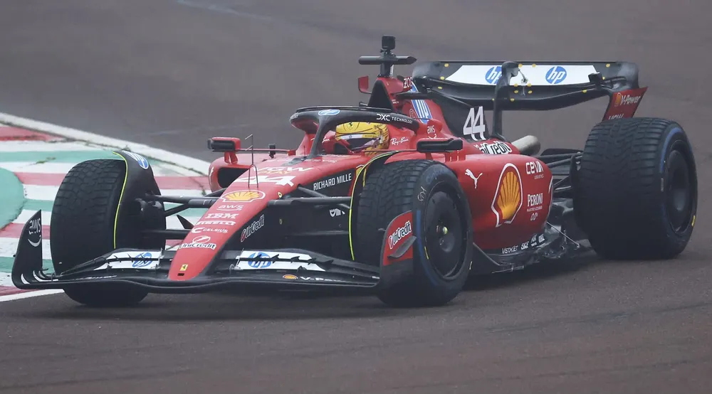 Hamilton Ferrari