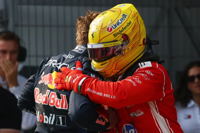 Verstappen Hamilton