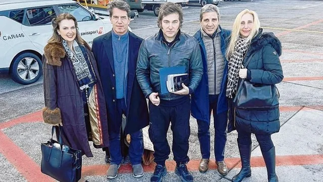 milei en davos
