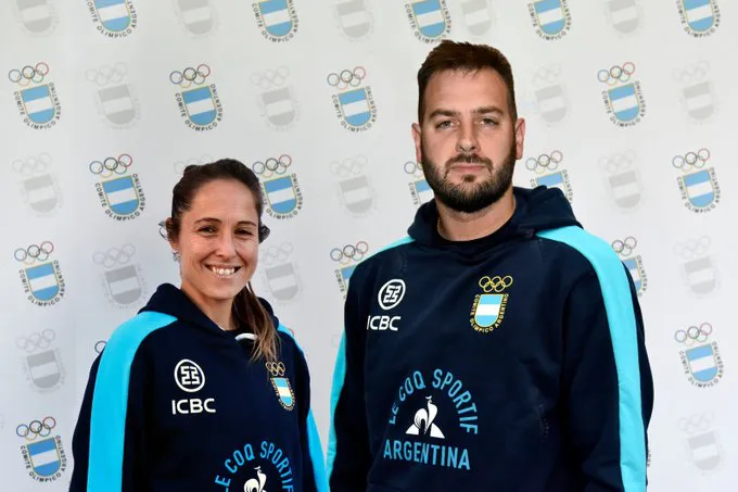 Rocío Sánchez Moccia y Luciano De Cecco