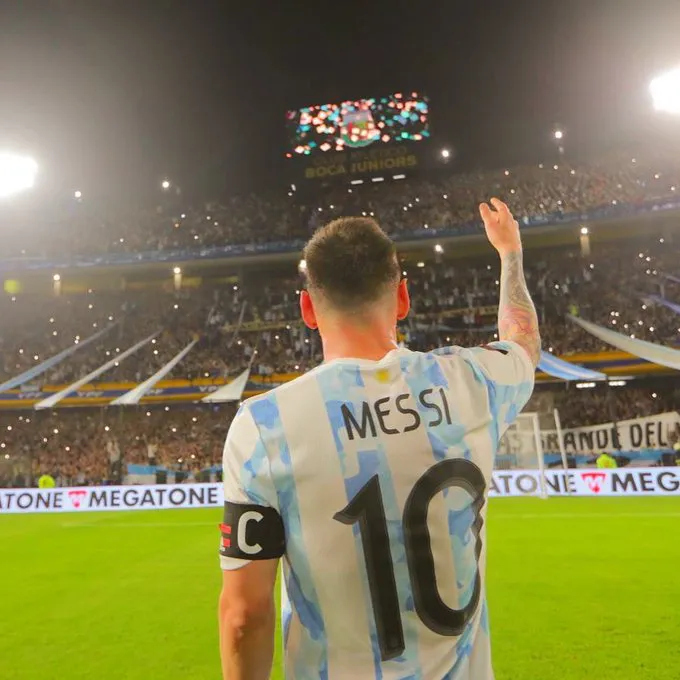 Messi Bombonera