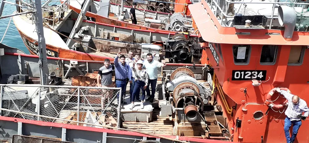 claudio vidal en puerto caleta paula