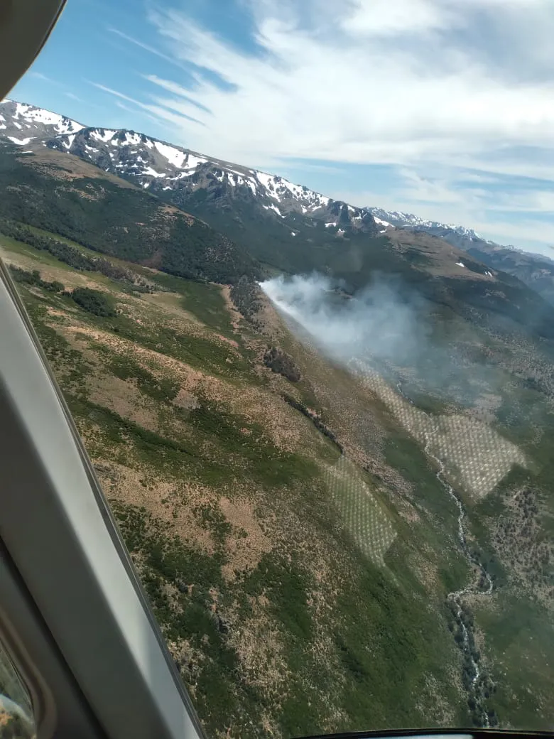 incendio en las nacientes
