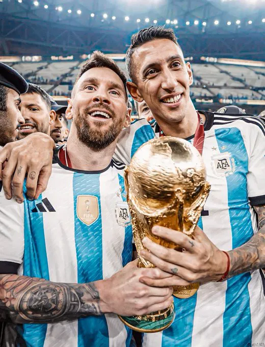 Messi Di María
