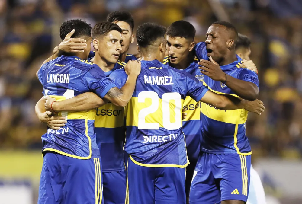 Boca festejo