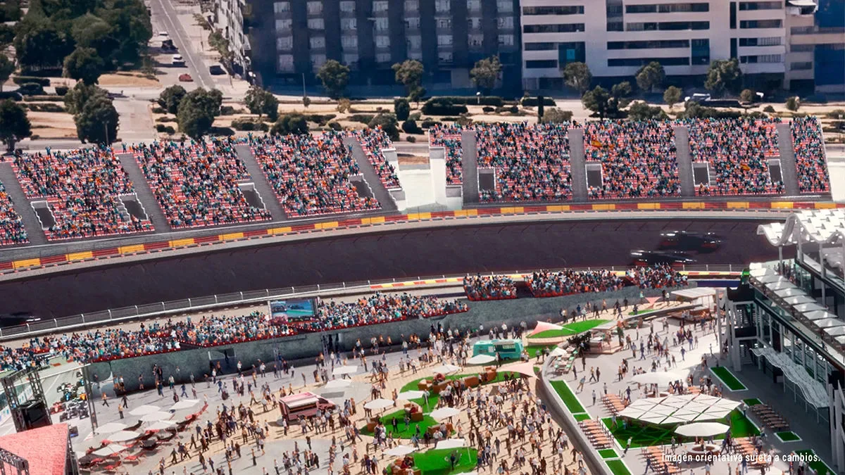 Spanish GP - Madrid - Render - Chicane